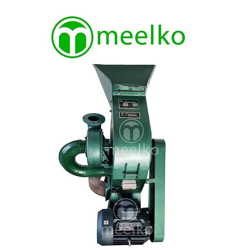 Molino triturador de biomasa a martillo gasolina 360 kg - MKH198A