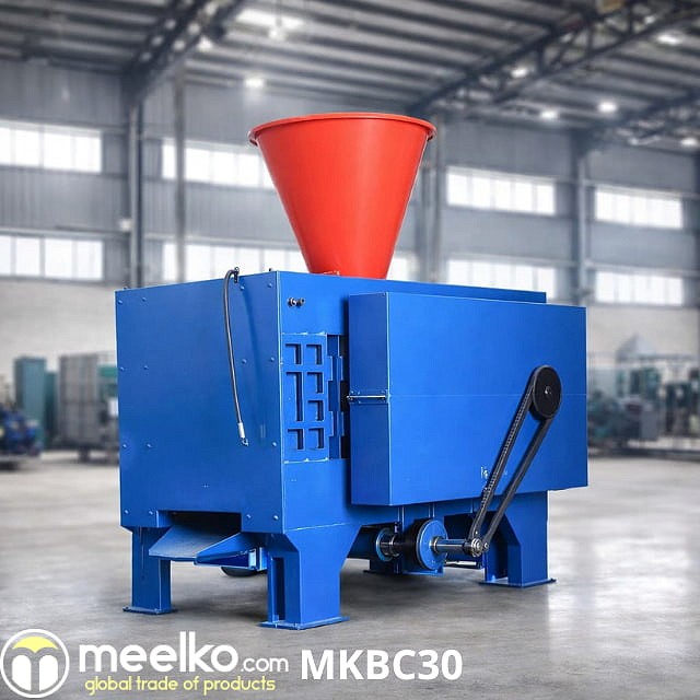 Prensa para hacer carbon en briquetas 30 Toneladas hora - MKBC30