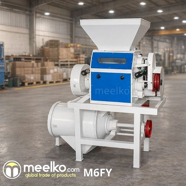 Molino para hacer harina de trigo hasta 600kg hora electrico trifase