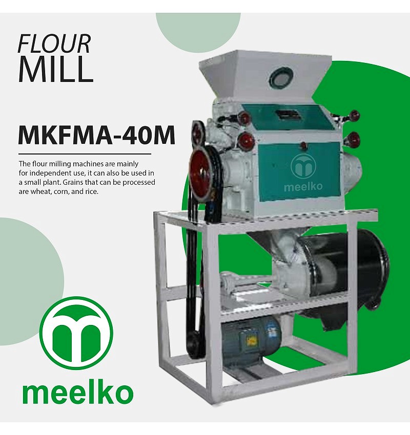 Molino de Harina- MKFMA-40M 150 - 200 KG/H