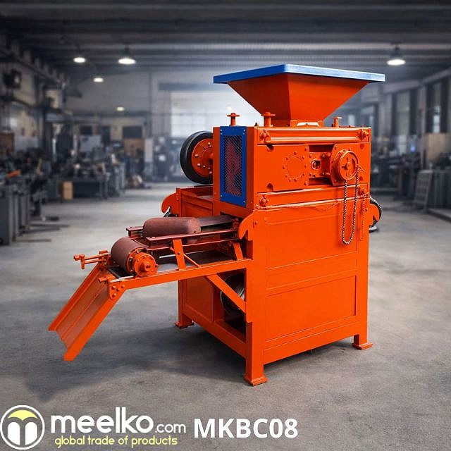 Prensa para hacer carbon en briquetas 8 Toneladas hora - MKBC08