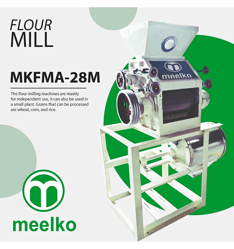 FLOUR MILL- MKFMA-28M 100 - 150 KG/H