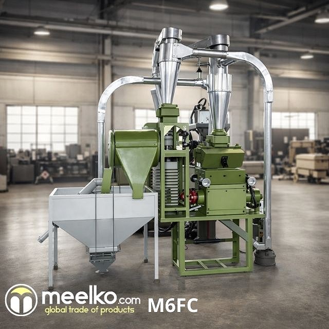 Imagen del producto Molino para harina de trigo 450kg kit completo - Meelko
