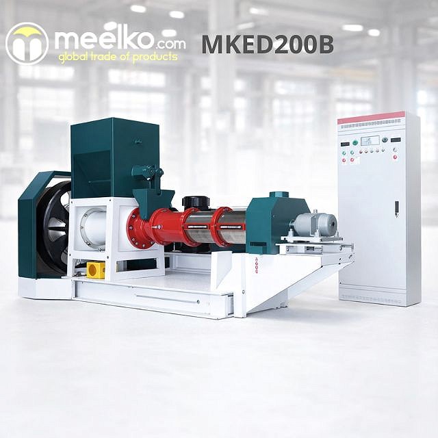 Imagen del producto Extrusora para alimento de perros 1800-2000kg/h 132kW - MKED200B - Meelko